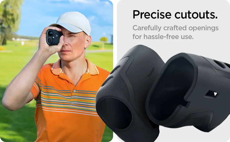 Spigen Rangefinder Case Designed for Nikon COOLSHOT PROII STABILIZED Rangefinder (2021) - Charcoal - Coolshot Pro II Stabilized Rangefinder Case