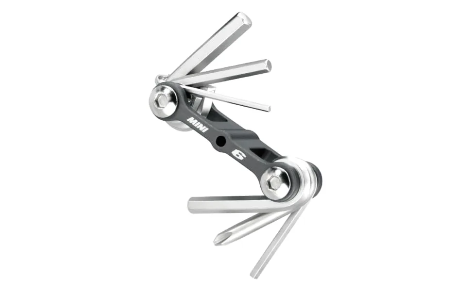 Topeak Mini 6 Folding Tool (2.6X 1.1x0.7-Inch), Black - product information 3