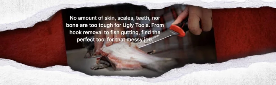 Ugly Stik Tools Fish Skinner Tool, Black (USTOOLFS) - Ugly Stik Tools Description2