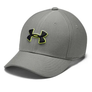 Under Armour Boys' Heathered Blitzing 3.0 Cap Small-Medium Graphite / Steel-040 - Boys Blitzing 3.0 Cap