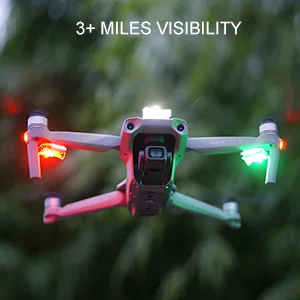 VIFLY Drone Strobe Light, Anti Collision Light for FAA Drone Night Flying, Fits DJI Mini 3 Pro/Mini 2/Mini SE/Air 2S/Mavic Air 2/Mavic 3/Mavic 2 (1pc Pack) - VIFLY Strobe has 3+ mile visibility