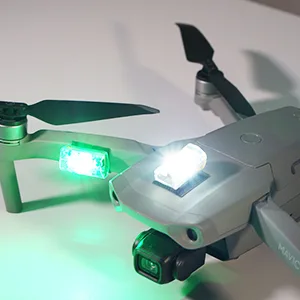 VIFLY Drone Strobe Light, Anti Collision Light for FAA Drone Night Flying, Fits DJI Mini 3 Pro/Mini 2/Mini SE/Air 2S/Mavic Air 2/Mavic 3/Mavic 2 (1pc Pack) - VIFLY Strobe Install