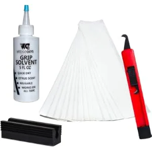 Wedge Guys Golf Bag Accessory Kits Options Include: Towel | Brush | Tees | Groove Sharpener | Ball Marker | Divot Tool Golf Accessories Club & Course Light Kit - Golf Club Regripping Kits