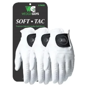 Wedge Guys Golf Bag Accessory Kits Options Include: Towel | Brush | Tees | Groove Sharpener | Ball Marker | Divot Tool Golf Accessories Club & Course Light Kit - Soft Tac Gloves
