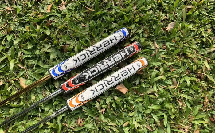 Zenesty Golf Putter Grip for Mens PU Material Lightweight Portable Soft Many Color to Choose Green/whte - putter grip