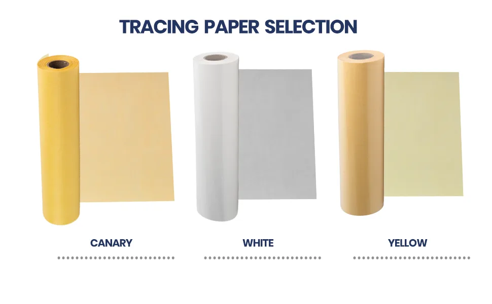 Pacific Arc Tracing Paper Roll, White, 6 Inch X 50 Yard Roll White 6 Inch x 50 Yard - tracing paper types pacific arc