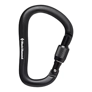 Black Diamond Mens Rocklock Screwgate Carabiner - Black Diamond RockLock Screwgate Carabiner