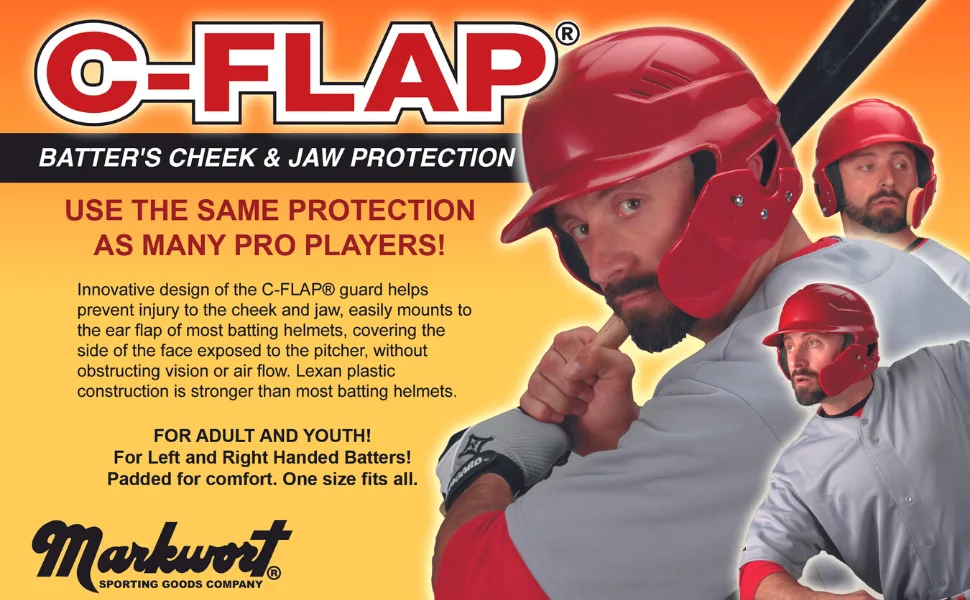 Markwort C-Flap for Right Handed Batter (Navy Blue) - C-Flap batter