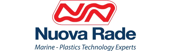 Nuova Rade Case for Shower Head, Square, with Lid, 3.75" x 3.75", White - NuovaRade Marine-Plastics Technology Experts