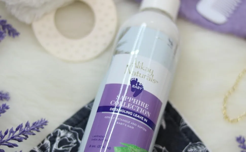 Alikay Baby Sapphire Baby Detangling Leave In Conditioner 8oz - CONDITIONER