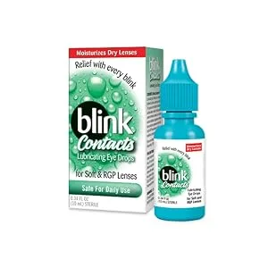 Amo Blink Contacts Lubricating Eye Drops, 0.34 Fl Oz (Pack of 2) - product information 1