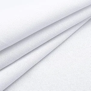 Caydo 60 by 39-Inch 18 Count Classic Reserve Aida Cloth Big Size White Cross Stitch Cloth Fabric - Big Size