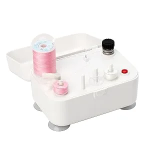Bobbin Winder for Sewing Machines Easy to Carry Portable Automatic Bobbin Winding Machine with 25Pcs Plastic Bobbins for Sewing and Crafts Use - Bobbin Winder
