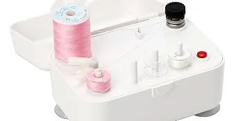Bobbin Winder for Sewing Machines Easy to Carry Portable Automatic Bobbin Winding Machine with 25Pcs Plastic Bobbins for Sewing and Crafts Use - Bobbin Winder
