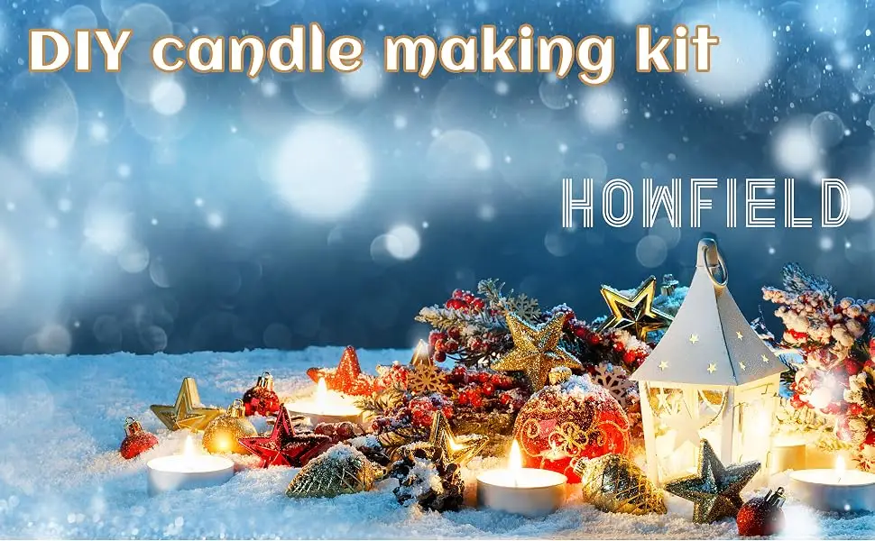 Soy Candle Making Kit Supplies - DIY Candle Making Kit 32oz Wax Melting Pot and More Necessary Tool - Soy Candle Making Kit Supplies