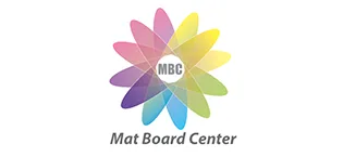 Mat Board Center, Pack of 10 11x14 Mixed Colors White Core Picture Mats for 8x10 Photos - matte