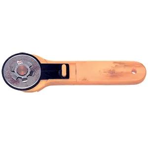 Olfa Splash Rotary Cutter 45mm Fairy Floss Pink - First rotary cutter