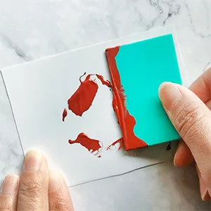 She Love Chalk Paste for Silk Screen Stencils, 6 Bottles Screen Printing Stencil Paste Set, Chalk Paint for Painting on Wood Chalk Art Paste A Set - Usage
