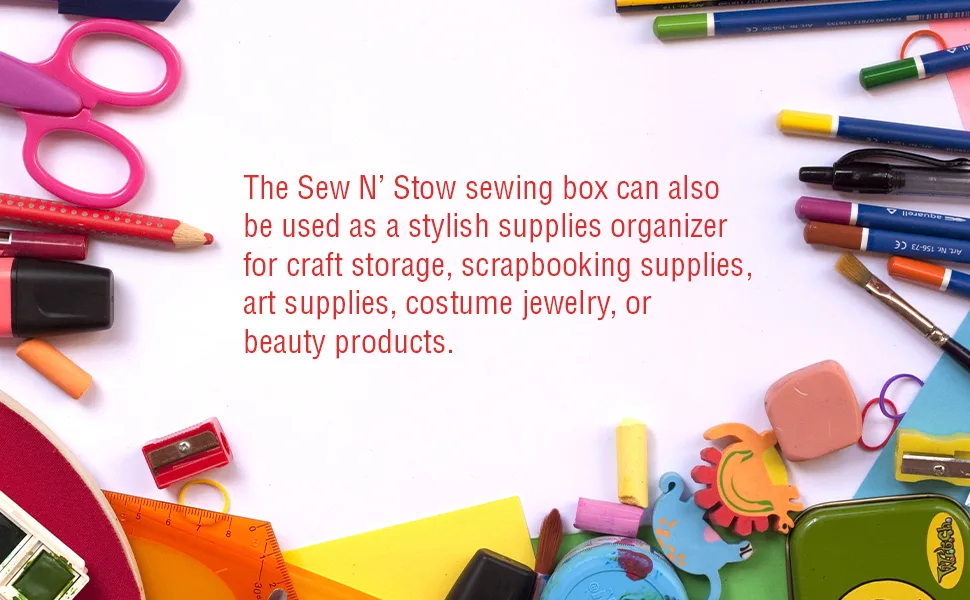 SINGER 07272 Polka Dot Small Sewing Basket with Sewing Kit Accessories 1-Pack - product information 4
