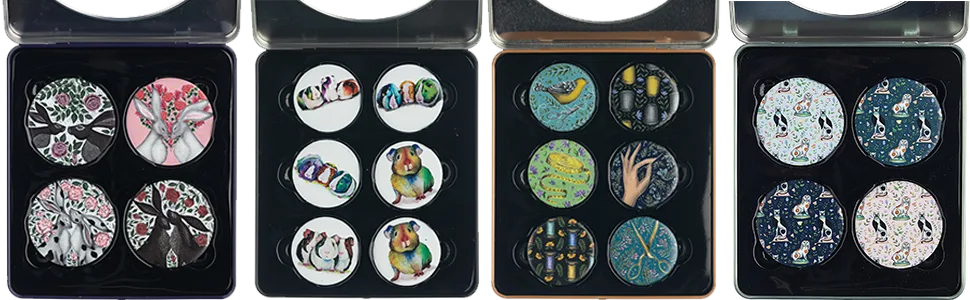 The Quilted Bear Pattern Weights - Multiple Designs of Scratch Resistant Paper Weights/Pattern Weights for Sewing or Cutting Fabric Rosalind Soloman - Sewing Machines 6 x 40mm - product information 4