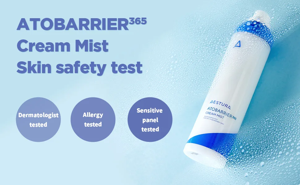 AESTURA ATOBARRIER365 CERAMIDE Cream Mist | Long Lasting Moisturizing Face Serum Mist with Ceramide | 4.05 oz, 120ml - ATOBARRIER365 Cream Mist