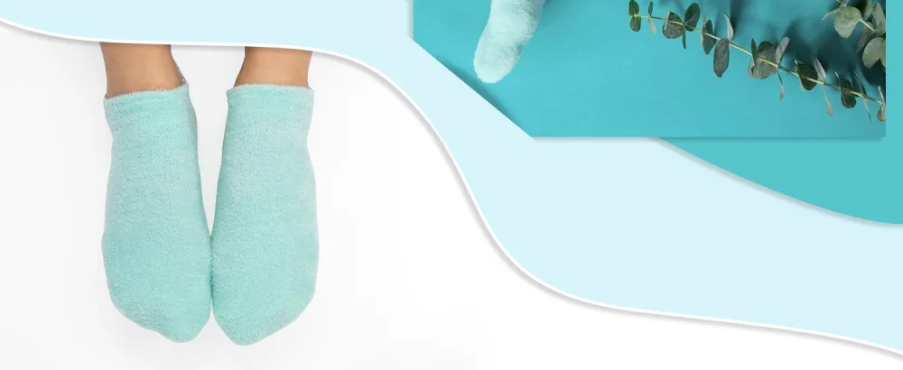 Barefoot Scientist Sleep On It Overnight Moisturizing Gel Socks, Nourish Your Feet Regular - product information 13