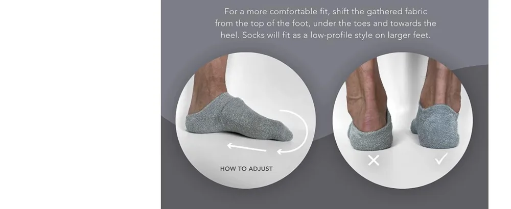 Barefoot Scientist Sleep On It Overnight Moisturizing Gel Socks, Nourish Your Feet Regular - socks