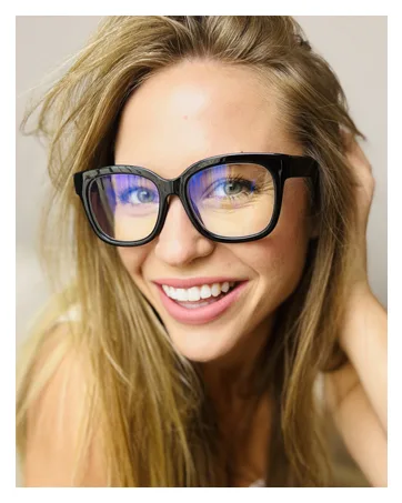 JM 2 Pairs Makeup Reading Glasses Magnifying Flip Down Cosmetic Readers for Women +5.0 Black & Red 5.0 x - 200892