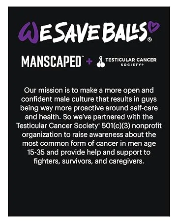 MANSCAPED The Body Buffer Premium Silicone Scrubber for Nourishing, Cleaning & Exfoliating Your Skin - Lather Boosting Bristles with Ergonomic No-Slip Handle, Long-Lasting & Easy to Clean (1-Pack) - manscaped TCS