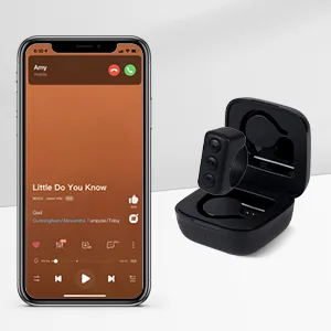 TikTok Remote Control Kindle App Page Turner, Bluetooth Camera Video Recording Remote, TIK Tok Scrolling Ring for iPhone, iPad, iOS, Android - Black - phone call remote