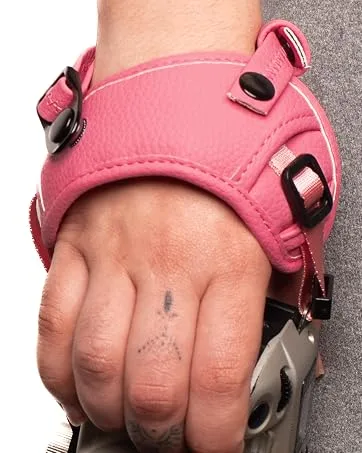 Camera Wrist Strap, Rapid Fire Secure Camera Hand Strap, Compatible with Sony Mirrorless and DSLR Cameras, Black Wrist Grip Camera Straps, Camera Wrist Straps for Photographers Canon Camera Hand Strap - Pink wrist strap
