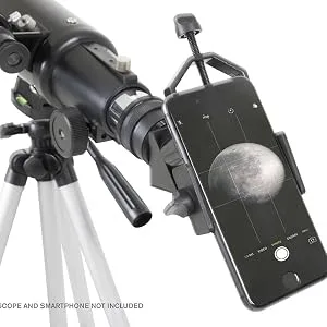 Celestron  Smartphone Photography Adapter for Telescope  Digiscoping Smartphone Adapter  Capture Photos and Video Through Your Telescope or Spotting Scope Eyepiece - product information 2