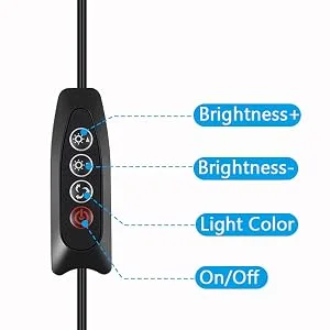 Video Conference Lighting, Webcam Lighting for Remote Working, Zoom Lighting for Laptop/Computer, Zoom Calls, Live Streaming, Self Broadcasting, Video Light for Zoom Meeting with Sturdy Clip - product information 7