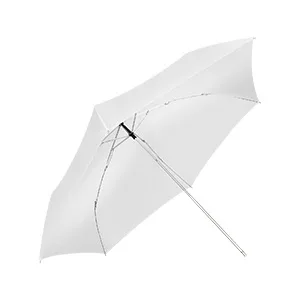 Julius Studio 33" 3-Fold Ultra Compact Professional Photography Photo Video Studio Lighting Flash Translucent White Soft Umbrella for Photo Portrait Studio Shooting Daylight, JSAG669 - white