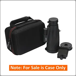 Monocular Case - LTGEM Hard Carrying Case Compatible for Gosky 12X55 or Titan 12X50 or Pankoo 40X60 High Power Prism Monocular Telescope - Gosky Titan 12X50 High Power Prism Monocular Telescope