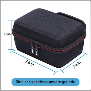Monocular Case - LTGEM Hard Carrying Case Compatible for Gosky 12X55 or Titan 12X50 or Pankoo 40X60 High Power Prism Monocular Telescope - Gosky Titan 12X50 High Power Prism Monocular Telescope