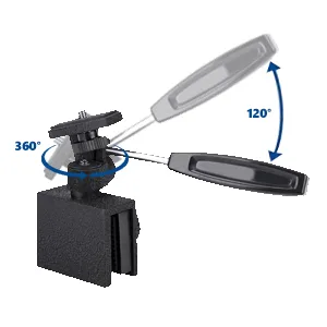 Vehicles Car Window Mount Holder with 1/4" Thread with Handle for Camera Monocular Telescopes Spotting Scope - Car Window Mount
