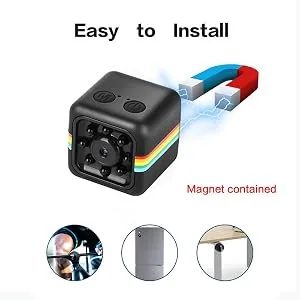 WiFi Wireless Camera Mini Hidden Spy Home Security Camera Small Cam,Home Camera for Pet/Baby,Outdoor/Indoor Camera Wireless,for Mobile Phone Applications in Real Time - fhsdjafbj xnfgv