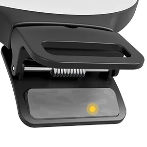 Clip-on Ring Light for Laptop/Computer, 10 Brightness Levels, 3 Light Modes - Perfect for Video Conferencing and Live Streaming, Compatible with Laptop, Tablet and Desktop Computers - Soft pad