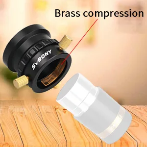 SVBONY Telescope Accessories Focuser Adapter 1.25 inches Adapter M42X0.75 Reflector Telescope Eyepiece Adapter - Focuser Adapter