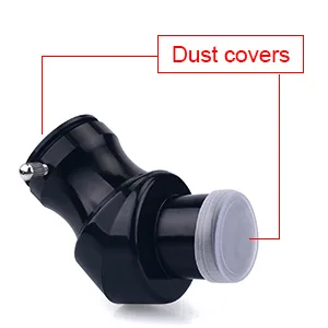 SVBONY Diagonal Adapter Zenith Diagonal Mirror Prism 1.25inch 45 Degree Erecting Prism Optical Prism Inside for Astronomical Telescope Eyepiece - With dust cover