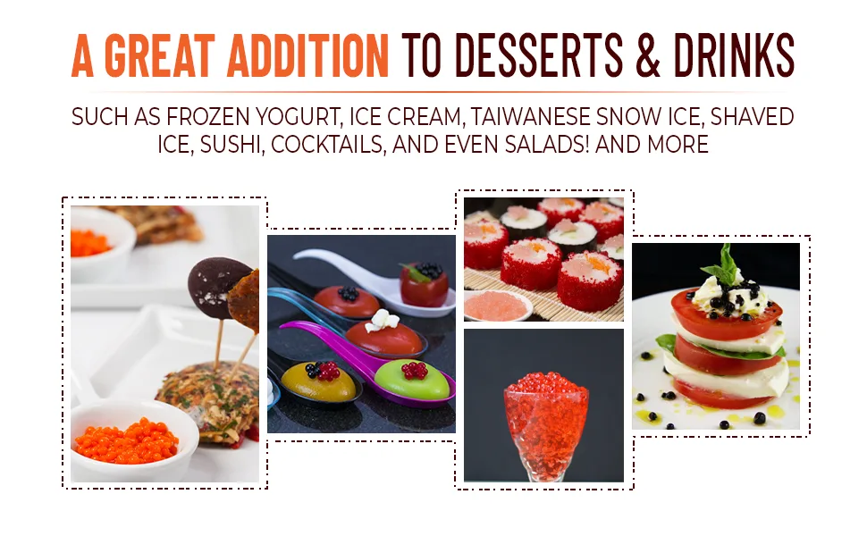 Cape Crystal Direct Spherification Value Kit  Sodium Alginate Combined with Calcium Chloride  Practice Molecular Gastronomy, Ingredients are Vegan, Non-GMO and Kosher Certified 4-Oz. - A Great Addition