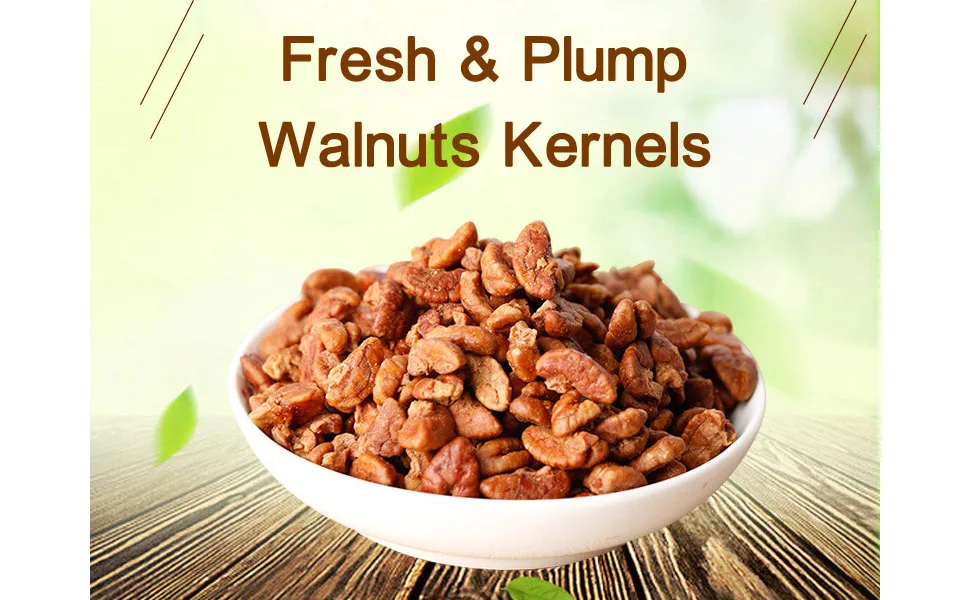Chinese Peeled Walnuts,New Walnuts Kernels picked in Sep 2022,Linan Mountain Walnuts Kernels,Walnut Meat, Net 170g/6oz.,  (Creamy) - intro1
