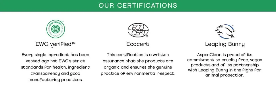 Unscented Laundry Pods by AspenClean, New and Improved Packaging, Zero Plastic, Vegan, Hypoallergenic Natural Laundry Detergent, EWG Verified - 36 Count - EWG verified, EcoCert and Leaping Bunny verified