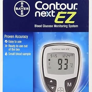 Bayer Contour Next Ez Blood Glucose Monitoring Kit - product information 1