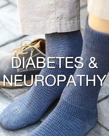 Doctor's Choice Diabetic Socks, No Show, Medium, Sock Size 9-11, Black, 4 Pairs Black Medium - Diabetic Socks