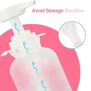 Douper Reusable Vaginal Cleansing System Excellent Vaginal Cleanser Vaginal Douche for Women, Keep Yourself Clean with This Vaginal Douche 300ml Capacity - product information 5