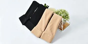 Ktinnead Thigh High Compression Stockings Footless 20-30mmHg for Men & Women Black Large - product information 3