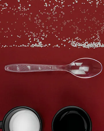 Lonezo 150 Count Plastic Spoons Clear Spoons Plastic Disposable Eco Friendly Disposable Spoons Shatter Resistant Plastic Spoons Heavy Duty Plastic Cutlery Clear Spoons 150 - Plastic Tea Spoon