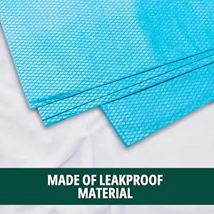 MED PRIDE Disposable Underpads for Incontinence & Bed Protection 15-Pack - Ultra Soft & Absorbent Bed Wetting Protection Pads- 45g Leakproof Pee Pads Bed Liners for Seniors, Adults & Kids- 23x36 - product information 4